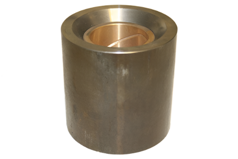 Dragon 217-0022E Roller 4 inch OD, 2 1/5 inch ID shaft - Roll Off Truck, Roll Off Trailer, Dump & Lugger Truck Parts