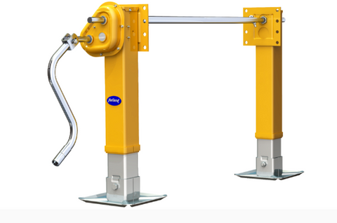 Holland Atlass 55 - 170K - 17" Landing Gear Set - Roll Off Truck, Roll Off Trailer, Dump & Lugger Truck Parts