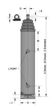 85-4512-265 Hydraulic Cylinder - Roll Off Truck, Roll Off Trailer, Dump & Lugger Truck Parts
