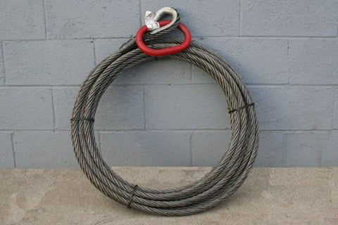 Roll Off Cable - 7/8 inch x 105 feet Standard - Roll Off Trailer Parts