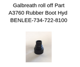 Galbreath A3760 - Rubber Boot, Hydraulic Valve Handle - A3760 - Roll Off Trailer Parts