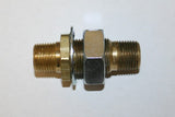 Air Fitting - Long Buckhead Fitting for King Pin Plate - Roll Off Trailer Parts