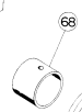 TULSA WINCH 20980 End Bracket Bushing - H18G - Roll Off Truck, Roll Off Trailer, Dump & Lugger Truck Parts