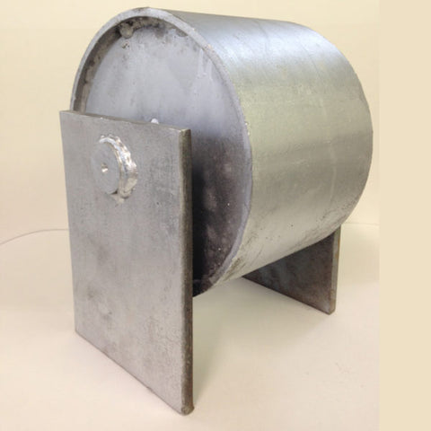 Roll-Off Ground Roller 8x6 with Axle and Side Plates - Roll Off Truck, Roll Off Trailer, Dump & Lugger Truck Parts