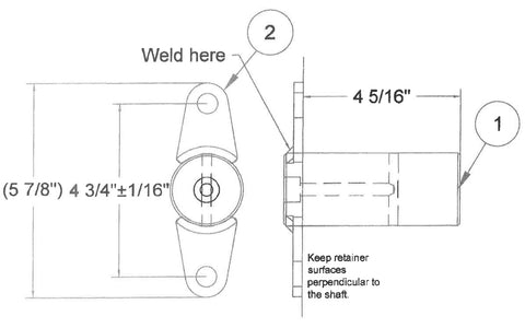 Galfab Shaft Assembly GAMA3258