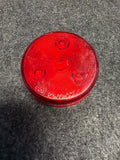 Feu rond rouge - LED 2,5 pouces