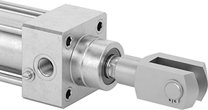 Rod Clevis with Pin for 2" - Roll Off Truck, Roll Off Trailer, Dump & Lugger Truck Parts