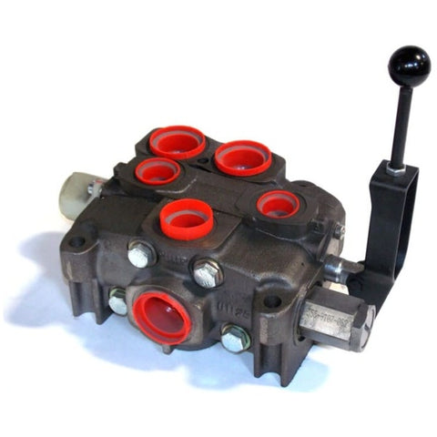 COMMERCIAL SINGLE SPOOL VALVE W/AIR-3 POS. PIPE TH - Roll Off Truck, Roll Off Trailer, Dump & Lugger Truck Parts