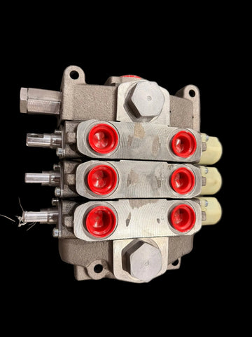 COMMERCIAL DV20 3 SPOOL HYDRAULIC VALVE - Roll Off Truck, Roll Off Trailer, Dump & Lugger Truck Parts