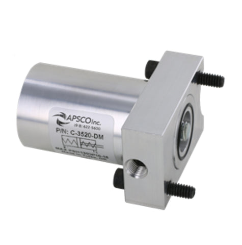 COMMERCIAL DV20 AIR CYLINDER - Roll Off Truck, Roll Off Trailer, Dump & Lugger Truck Parts