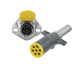 7 WAY ABS RECEPTACLE BOX - Roll Off Truck, Roll Off Trailer, Dump & Lugger Truck Parts