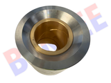 Rodillo con casquillo de bronce - 4" DE x 2" DI con ranuras de lubricación para una mayor vida útil
