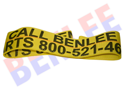 Roll-Offs USA 4" x 36" Nylon Roll-Off Trailer Tie-Down Strap