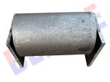 6" x 10" Roll-Off Dumpster Ground Roller with Axle & Side Plates