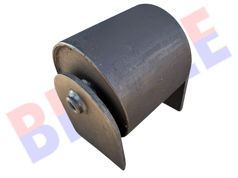 Rouleau compacteur 8x8 avec essieux et plaques