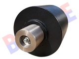 4" x 4" Roll-Off Dumpster Nose Roller with Axle