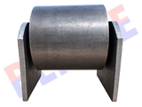 6" x 6" Roll-Off Dumpster Ground Roller with Axle & Side Plates