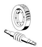 TULSA WINCH 4006 Clutch Throwout - H18G - Roll Off Truck, Roll Off Trailer, Dump & Lugger Truck Parts