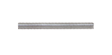 3/8"-16 X 3 FT ASTM A307 GR A ZINC PLATED LOW CARBON STEEL THREADED ROD