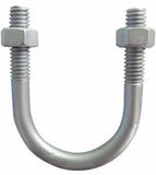 #9 U-BOLT 1/4" x 2" x 3 1/4" FOR REEVE FITTING - Roll Off Truck, Roll Off Trailer, Dump & Lugger Truck Parts