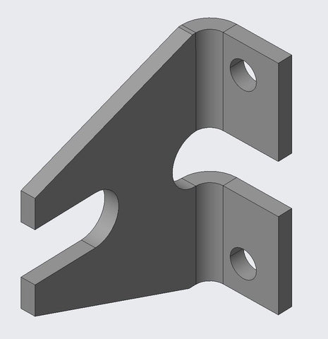 CARRIER GUIDE S/C/R 8 x 9 x .50 - Roll Off Truck, Roll Off Trailer, Dump & Lugger Truck Parts