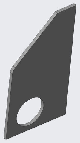 HINGE STIFFENER PLATE - Roll Off Truck, Roll Off Trailer, Dump & Lugger Truck Parts