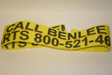 BENLEE Lugger Securement Strap 4 inch x 96 inch - Roll Off Trailer Parts