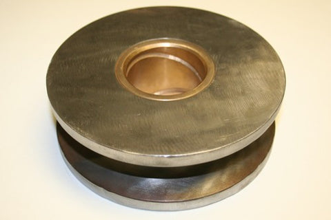 Pulley / Sheave - 6 inch W/2 inch Bronze Bushed Center - Roll Off Trailer Parts