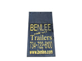 BENLEE Mud Flap - 15 inch x 30 inch - Roll Off Trailer Parts