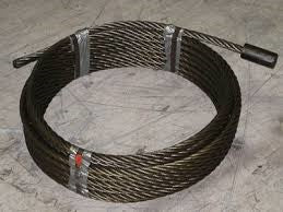 95 feet Dead Lift Cable - Roll Off Trailer Parts