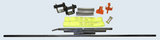 Lugger Securement Kit - 2 Strap Kit - Roll Off Trailer Parts