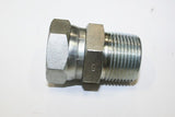 Hydraulic Fitting - Female Pipe Swivel to Male Pipe Straight - Roll Off Trailer Parts