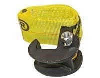 Dunright Tie Down Hook and Strap Combo - Roll Off Trailer Parts