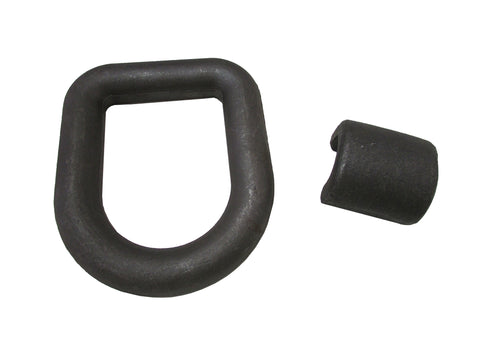 Steel D-Ring W/Weld on Collar - Roll Off Trailer Parts