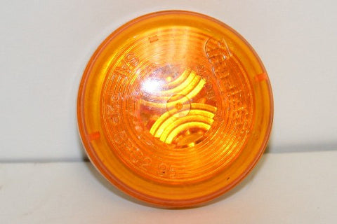 Yellow Marker Light - 2 inch - Roll Off Trailer Parts