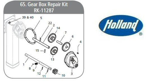 Holland RK-11287 Repair Kit, Gear Box 2 Speed - Mark V - Roll Off Trailer Parts