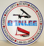 BENLEE 12 inch Decal - Roll Off Trailer Parts