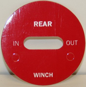 Rear Winch In/Out - Roll Off Trailer Parts