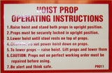Hoist Prop Operating Instructions - Roll Off Trailer Parts